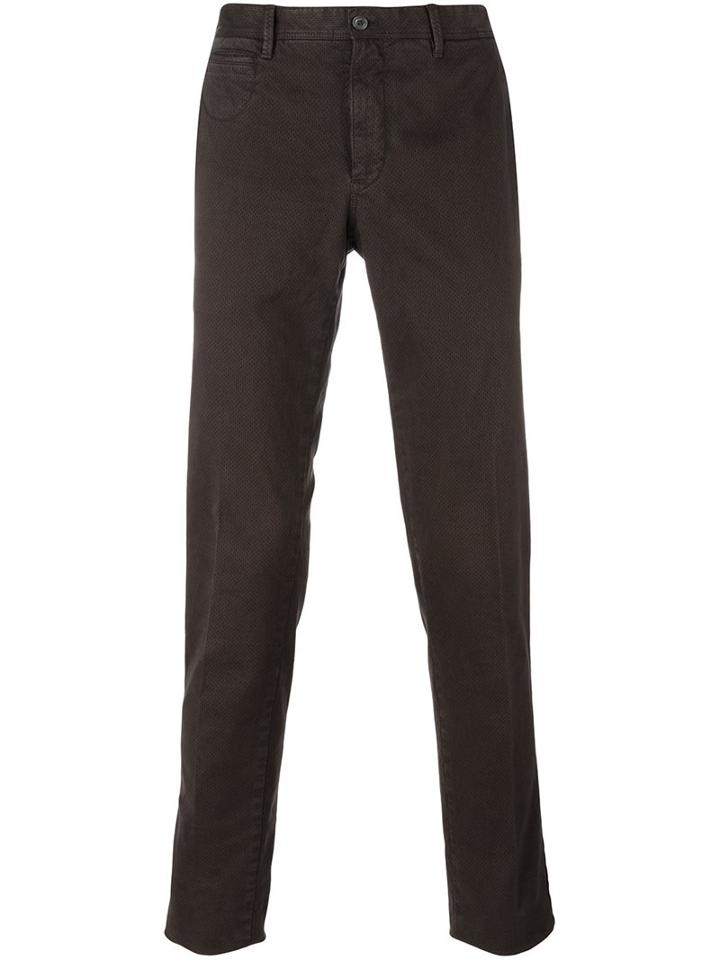 Pt01 Classic Chinos, Men's, Size: 50, Brown, Cotton/spandex/elastane