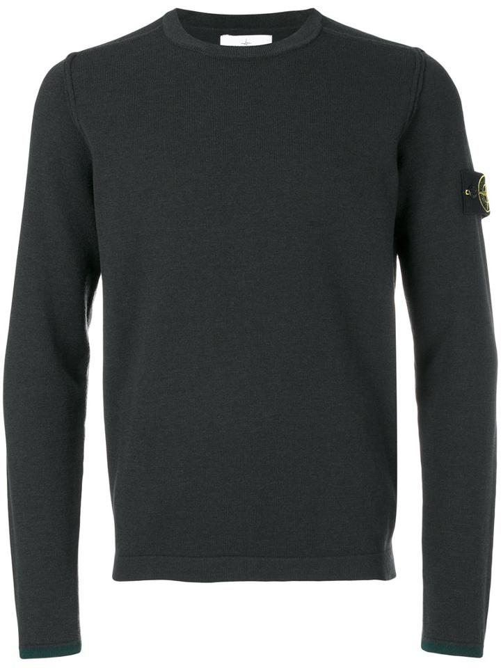 Stone Island - Crew Neck Jumper - Men - Polyester/wool - Xxl, Green, Polyester/wool