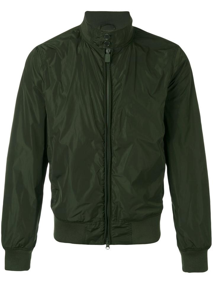 Aspesi - High Neck Jacket - Men - Nylon/polyester - L, Green, Nylon/polyester
