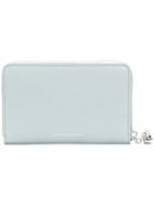 Alexander Mcqueen Zip-around Continental Wallet - Blue