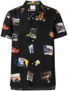 Ps Paul Smith 'harold's Photos' Print Shirt - Blue
