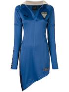 Fenty X Puma Asymmetric Football Shirt Dress - Blue