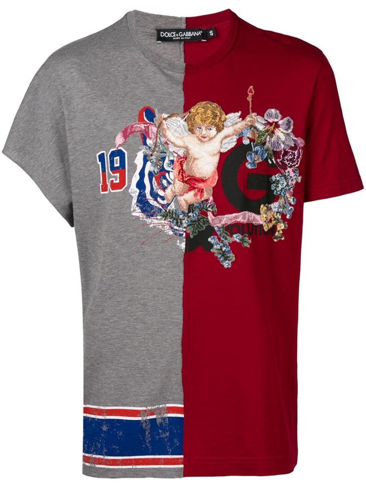 Dolce & Gabbana Baby Angel T-shirt - Grey