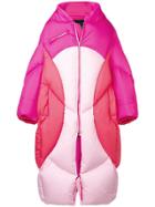 Cheng Peng Oversized Padded Coat - Pink