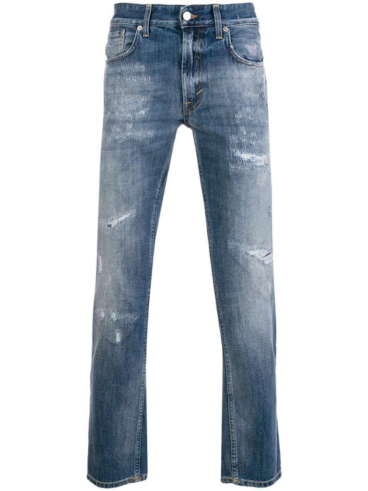 Department 5 Corkey Cropped Jeans - Blue