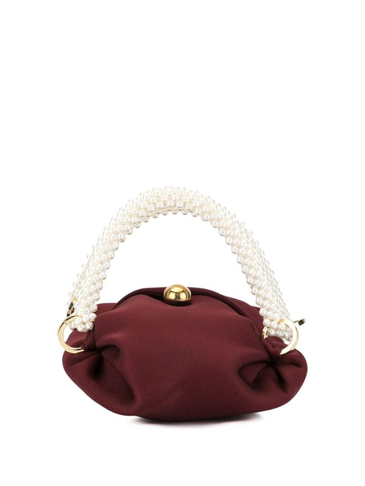 0711 Nino Small Tote Bag - Red