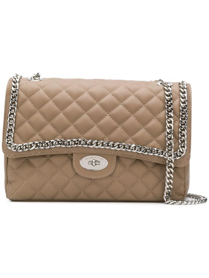 Marc Ellis Keisha Chain Embellished Bag - Grey
