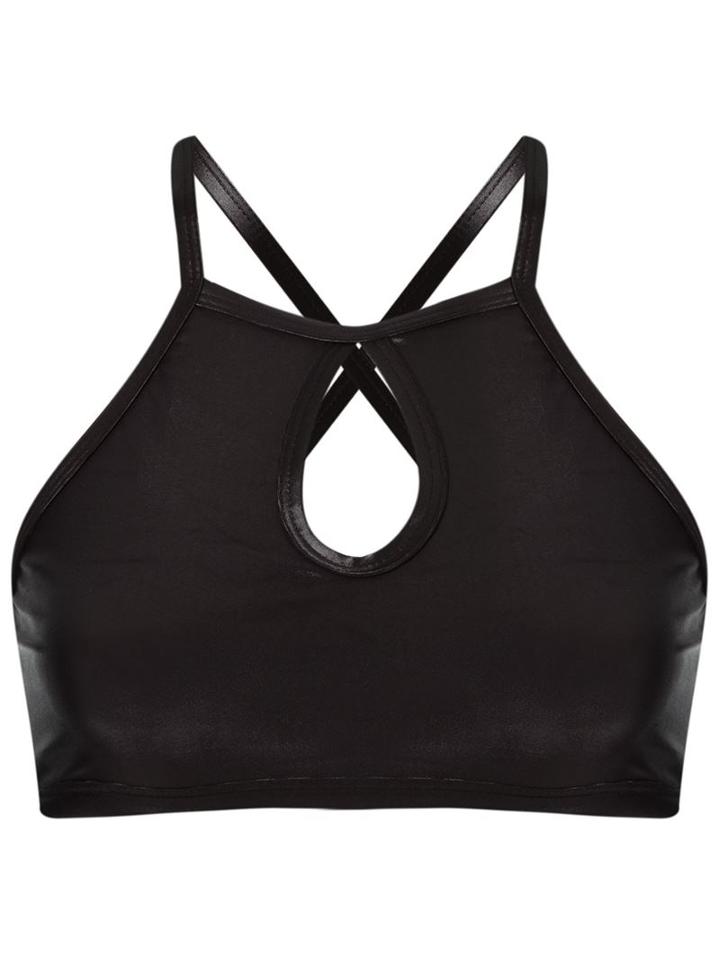 Blue Man Crop Top