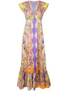 Etro Paisley Print Beach Dress - Multicolour
