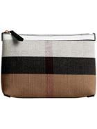 Burberry Medium Check Zip Pouch - Multicolour