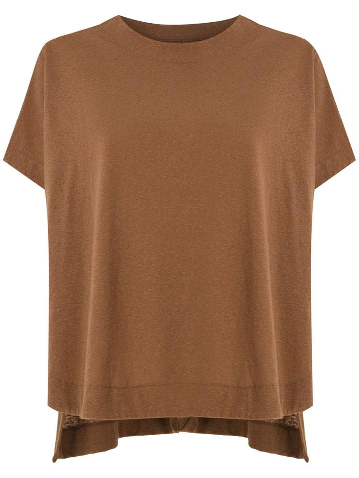 Osklen Over Eco Rustic Blouse - Brown