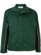 Affix Contrasting Stripe Lightweight Jacket - Green