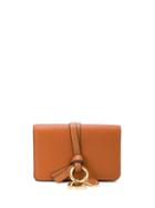 Chloé Foldover Card Holder - Brown
