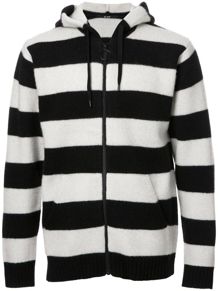 Hl Heddie Lovu Striped Hoodie - Black