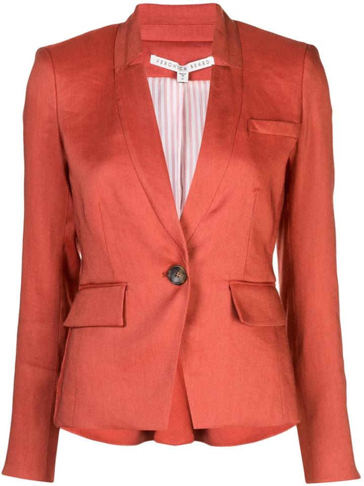 Veronica Beard Blazer Jacket - Orange