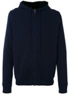 Liska - Fur Lined Hoodie - Unisex - Cashmere/weasel - L, Blue, Cashmere/weasel