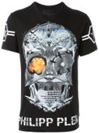 Philipp Plein 'chiefland' T-shirt, Men's, Size: Xl, Black, Cotton
