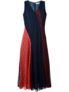 Tory Burch 'iliana' Dress, Women's, Size: 8, Blue, Polyester/polyamide