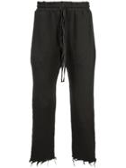 R13 Cropped Sweatpants - Black