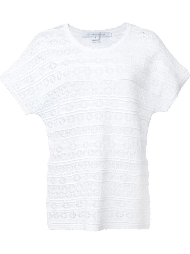 Diane Von Furstenberg Knitted T-shirt