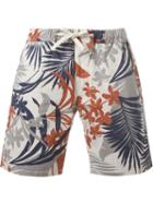 Eleventy Tropical Print Shorts