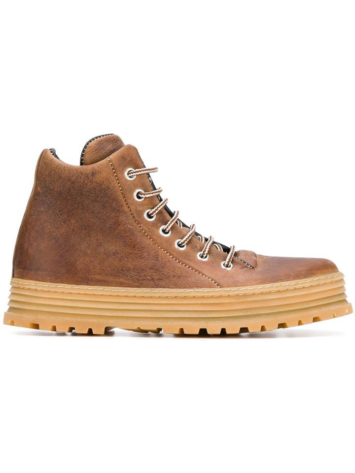 Premiata Premiata 31156lkudu Kudu Camel Leather - Brown