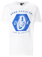 Deus Ex Machina Ok Print T-shirt - White