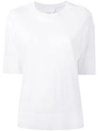 Dkny - Short-sleeved T-shirt - Women - Cotton/lyocell - Xs, White, Cotton/lyocell