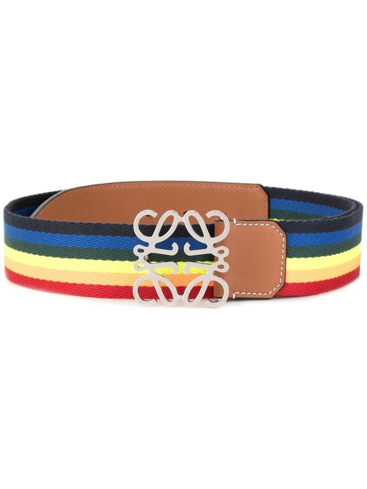 Loewe Striped Belt - Multicolour