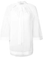 La Mania Amani Top, Women's, Size: 34, White, Polyester/spandex/elastane