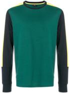 Ps By Paul Smith Colour Block Panel Top - Green