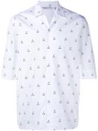 Neil Barrett Shirt With Geometric Pattern