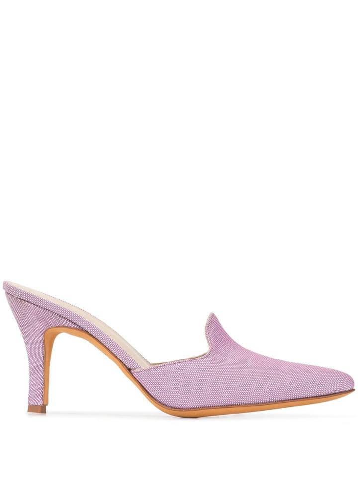 Maryam Nassir Zadeh Slip-on Mules - Purple