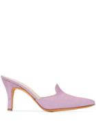 Maryam Nassir Zadeh Slip-on Mules - Purple
