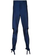 Charles Jeffrey Loverboy Wraparoony Trousers - Blue