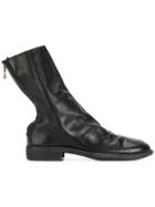 Guidi Zipped Sock Boots - Black