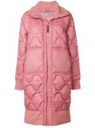 Adidas By Stella Mccartney Quilted Coat - Pink & Purple
