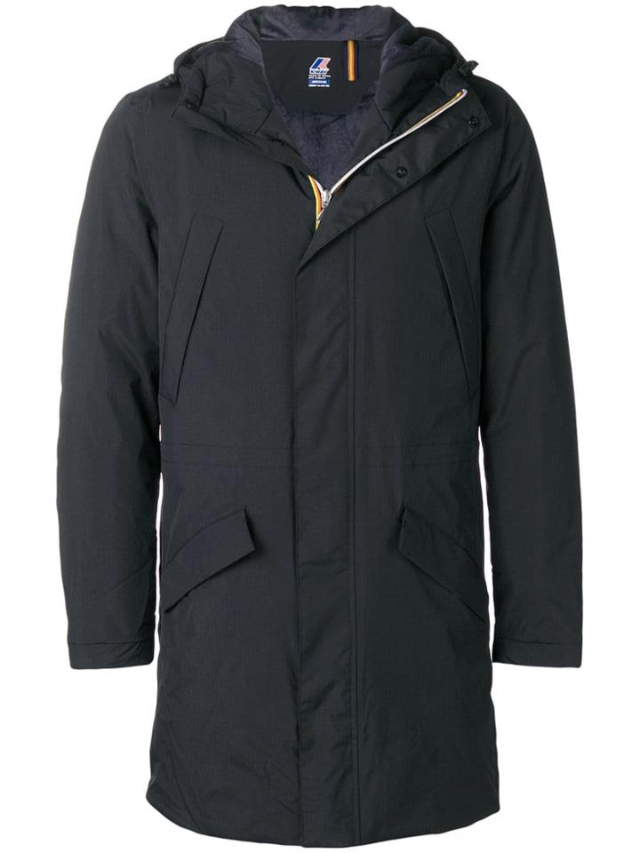 K-way Remi Ripstop Hooded Jacket - Black