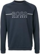 Boss Hugo Boss Logo Sweatshirt - Blue