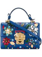 Dolce & Gabbana 'lucia' Shoulder Bag, Women's, Blue, Leather
