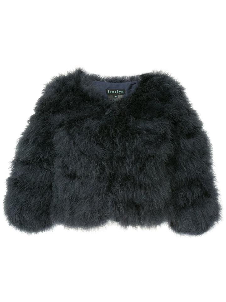 Jocelyn Cropped Jacket - Blue