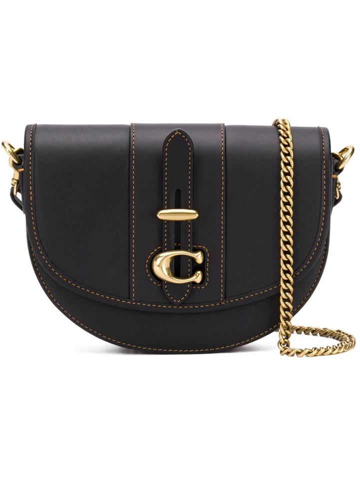 Coach Saddle 20 Bag - Black