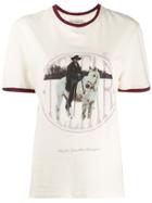 Telfar Graphic Print T-shirt - White
