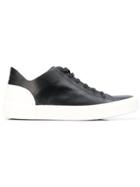 Del Carlo Lace Up Sneakers - Black