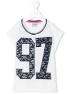 Vingino - Lace Appliqué T-shirt - Kids - Cotton/nylon - 4 Yrs, White