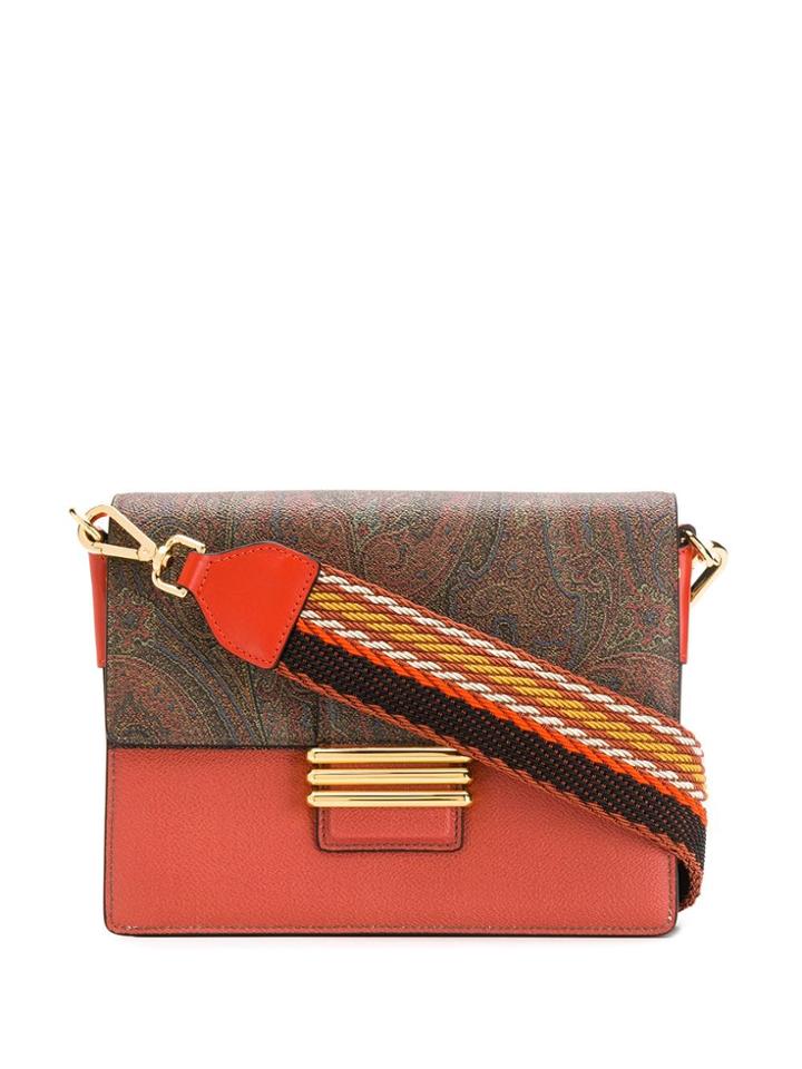 Etro Rainbow Paisley Shoulder Bag - Brown