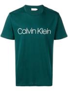 Calvin Klein Logo Print T-shirt - Green