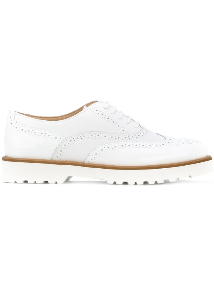 Hogan Lace-up Brogues - White
