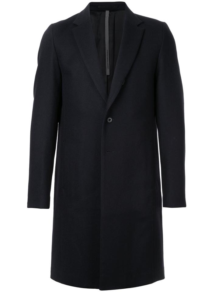 Kazuyuki Kumagai Single Breasted Coat - Blue