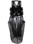 Junya Watanabe Comme Des Garçons - Origami Panel Tunic - Women - Nylon - S, Black, Nylon